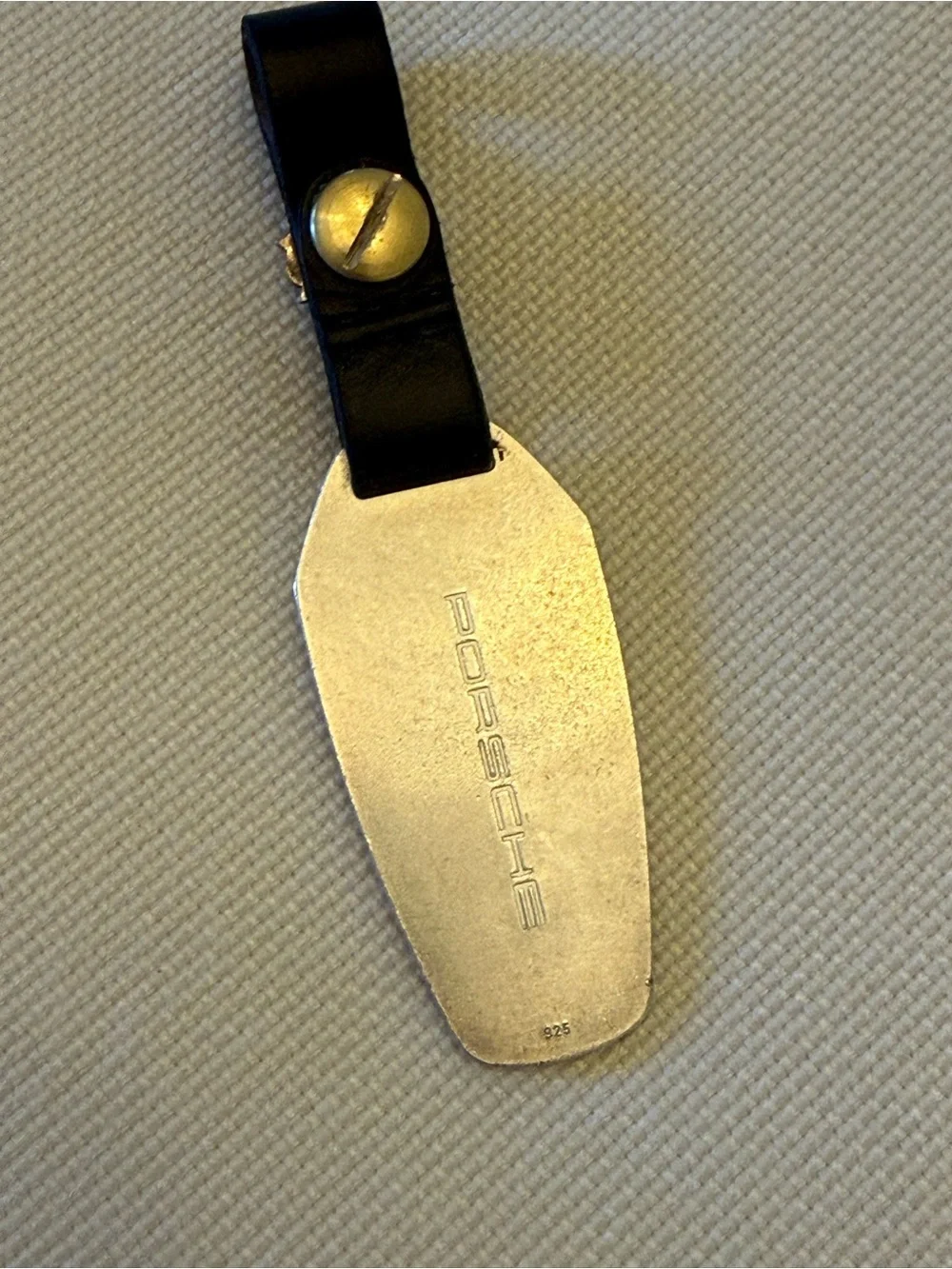 VTG Porsche Cayenne / 925 Sterling / Germany / OEM 2004 Key Ring
